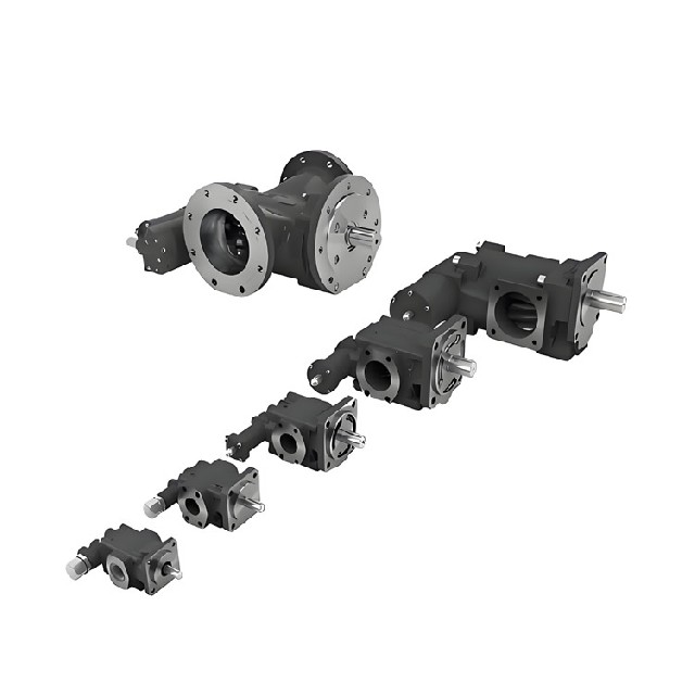 德国原装进口Rickmeier齿轮泵R46/200 FL-Z-W-SAE3-R